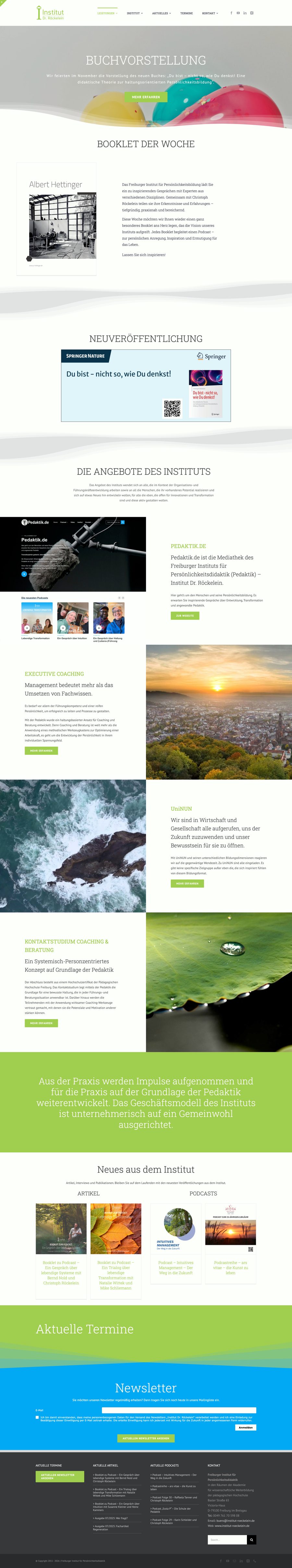 Institut Röckelein – Websites