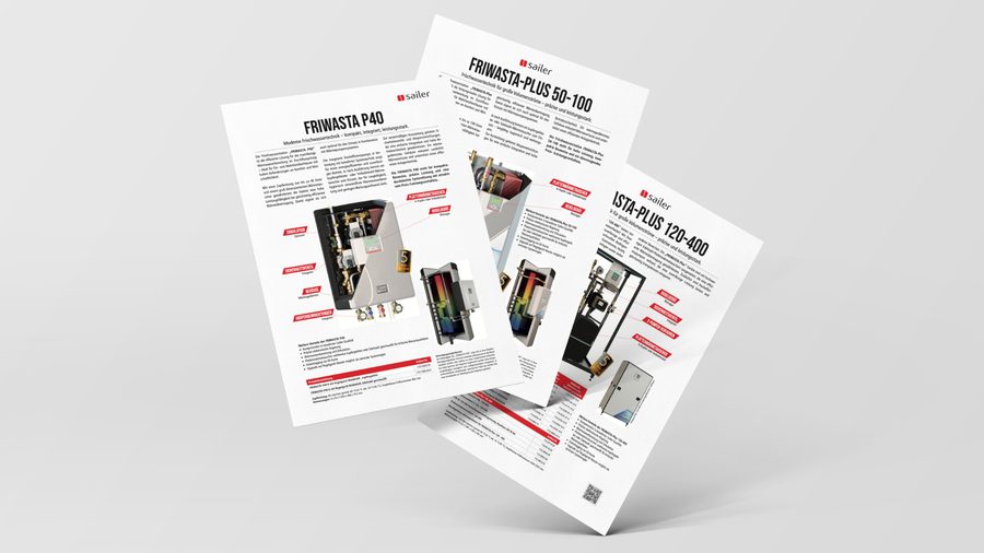 Sailer GmbH · Produktflyer – Print