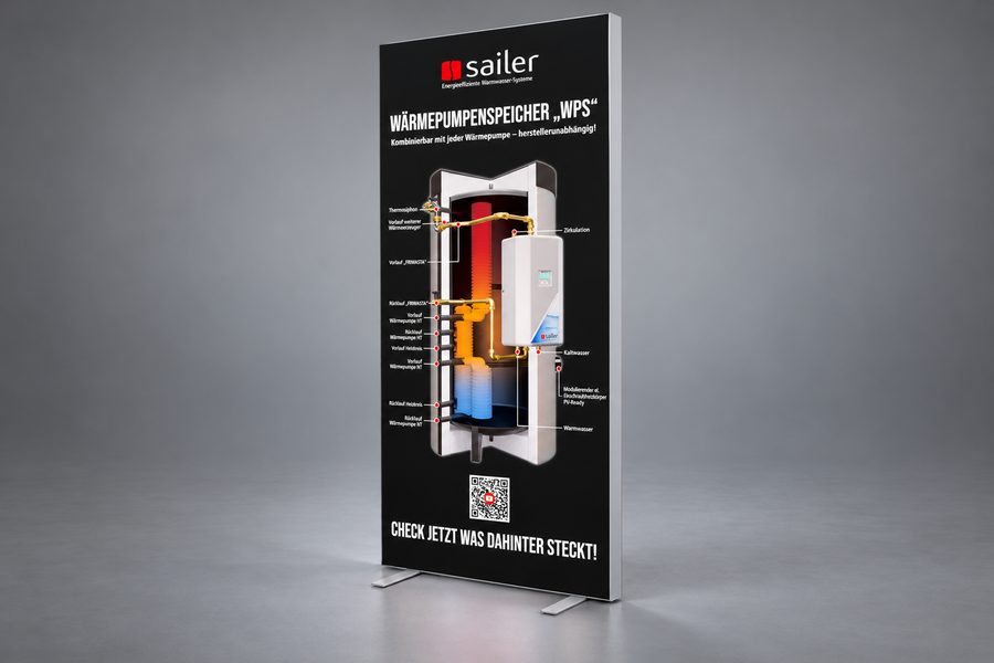 Sailer GmbH · WPS-LeuchtRollUp – Werbetechnik